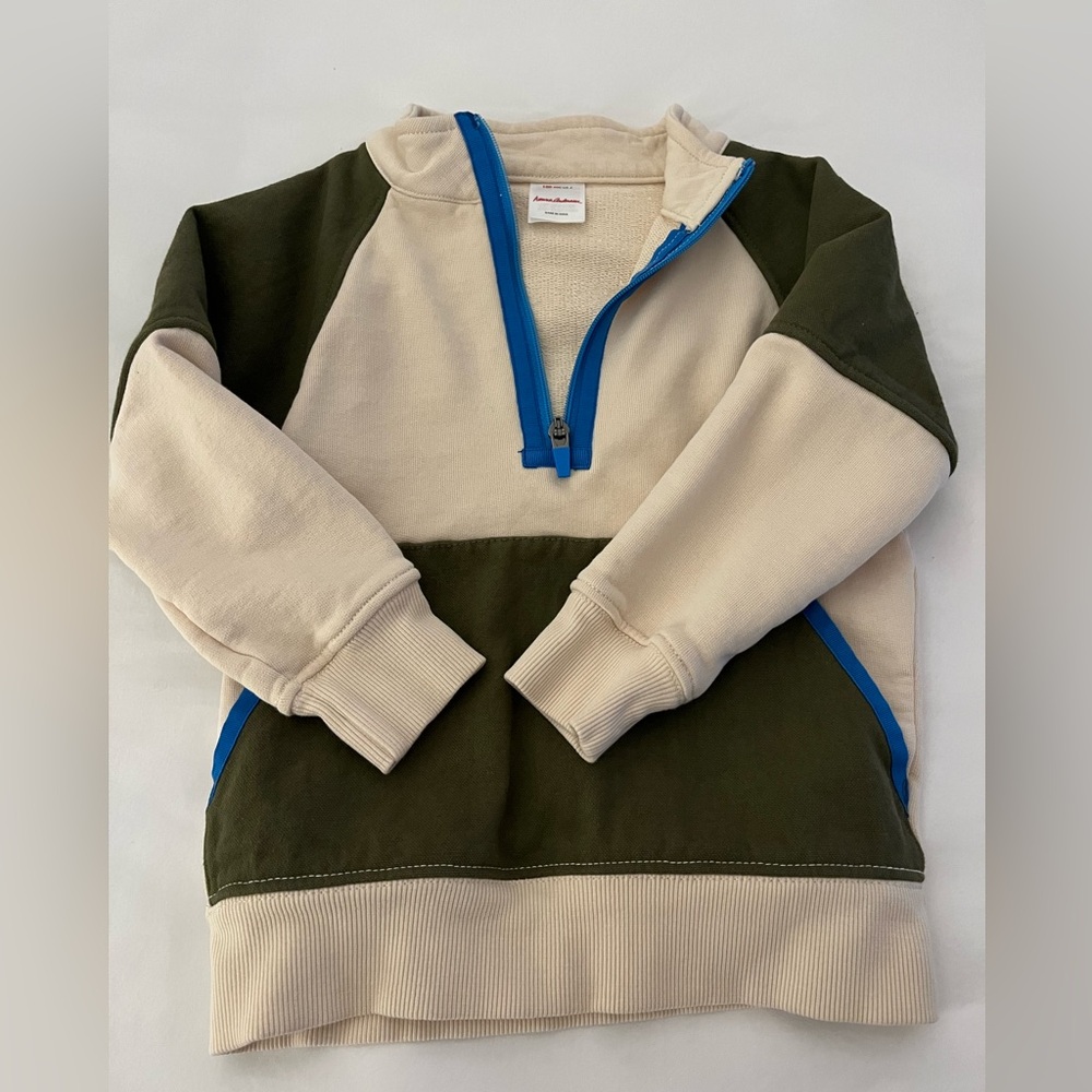 Hanna Andersson Half zip sweatshirt